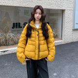 现货新款50绒排骨款轻薄保暖休闲宽松女外套羽绒服，女装羽绒服，2B114