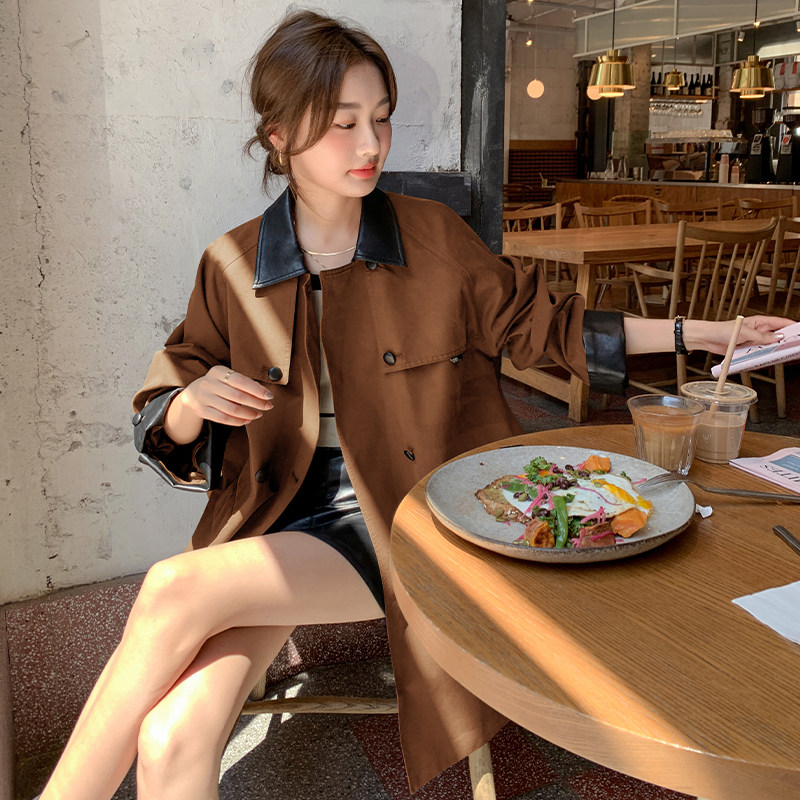 2026春装主推拼接风衣两色2940P155K208,女装风衣,2C103