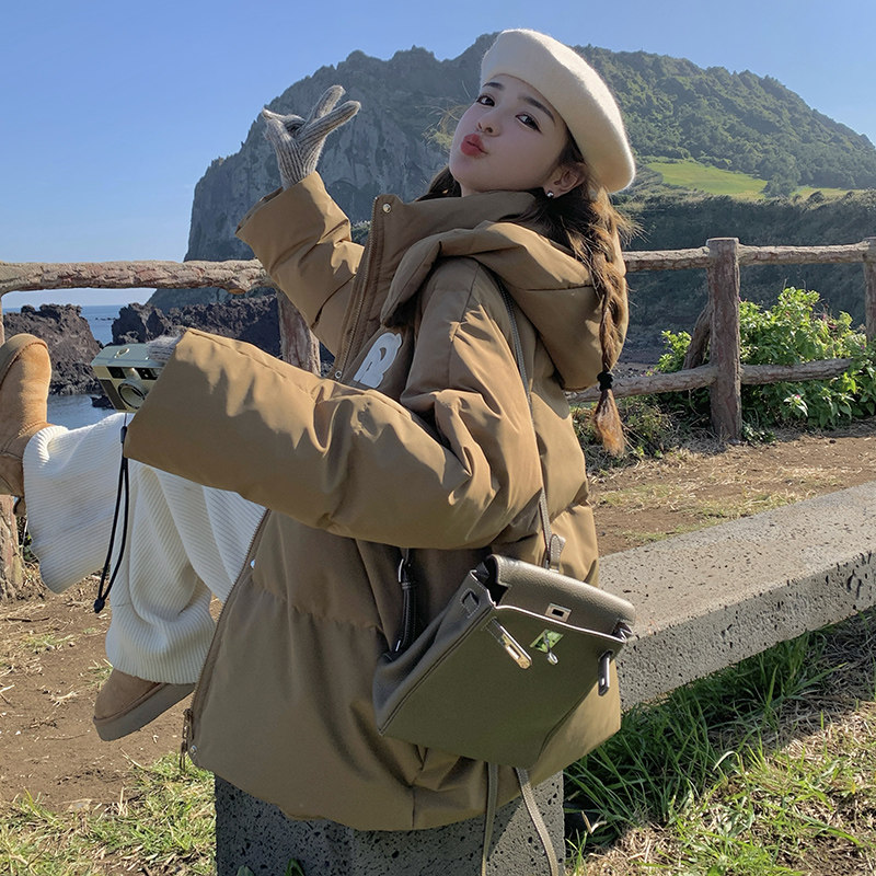 现货2026新款冬装宽松字母羽绒新标90绒2D009-Y12-P290控458,女装羽绒服,2D009