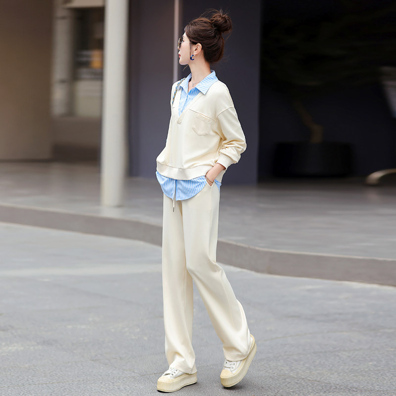 立领女装女士精品套装工作制服休闲运动套装棉,女装套装/套裙,1D073