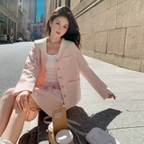 【现货】小香风套装粉色少女感088-8833P145K198，女装套装/套裙，2C088