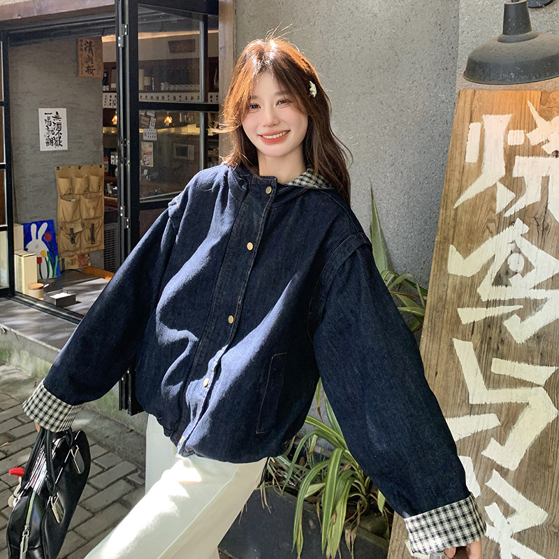 现货2026春装新款韩版百搭牛仔外套2C318--8983--P145K198,女装短外套,2C318