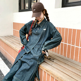 大货已出新款牛仔套装两件套A2502-P190K278，女装套装/套裙，2C073