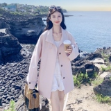 【新款】大货已出甜美气质粉色风衣外套2C131-685-P165K238，女装短外套，2C131