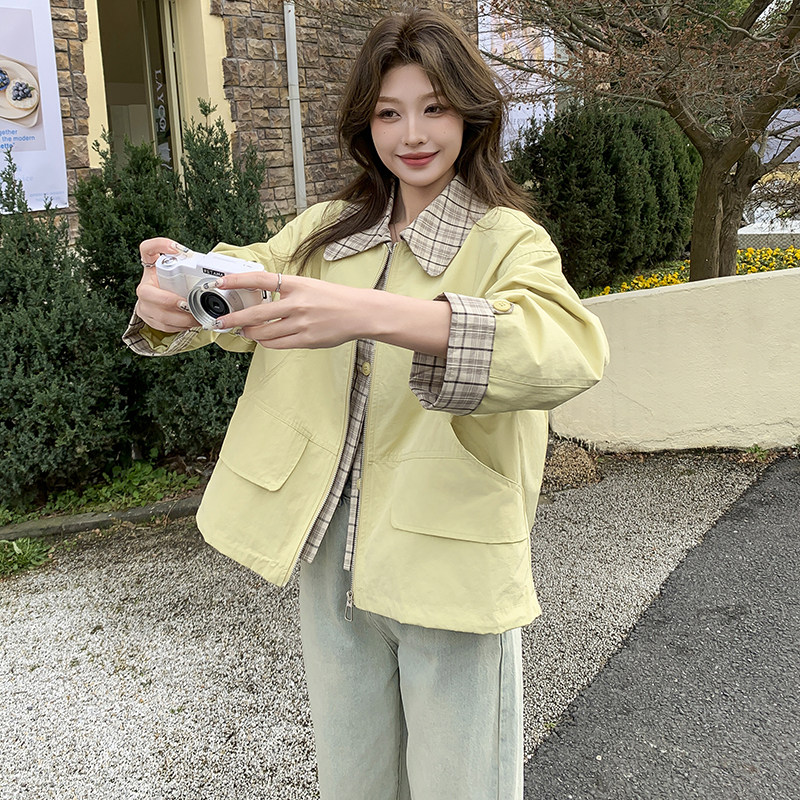 2025年春季潮流时尚女装女士精品短外套显瘦,女装短外套,2C222