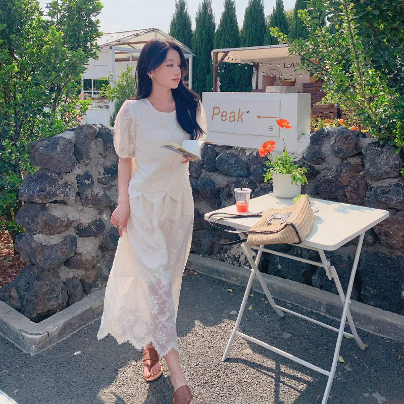 （数据好）现货天丝时尚套装超仙舒适款网红休闲两件套,女装套装/套裙,2D146