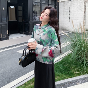 主推新款现货   新中式风外套P150-K248图片