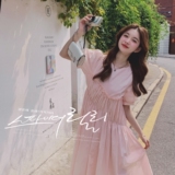 【大货已出】松弛感文艺少女氛围感的连衣裙6657-P115控168，女装连衣裙，2C137