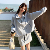 新品盐系轻熟风休闲小个子运动卫衣套裙5851-P145-K208，女装套装/套裙，2C159