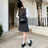 现货2025春季新款衬衫背心裙两件套2C233-A023-P165-K255，女装连衣裙，2C233