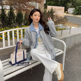 【档口现货】2025新款牛仔女装韩版休闲外套女266-P125-K175，女装短外套，2C266