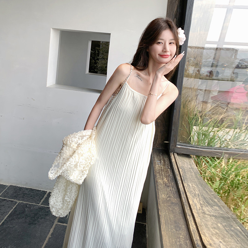 【】温柔泡泡袖上衣+吊带裙套装C161-6820-P135-K188,女装套装/套裙,2C161