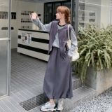 大货马甲+条纹T+半裙三件套2C206-L597-P185-K268，女装套装/套裙，2C206