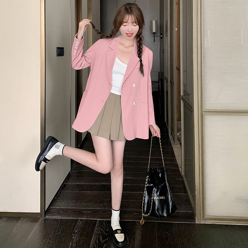 新品已出货！！！高级感廓形西装2C127-8818-P130-K188,女装西装,2C127