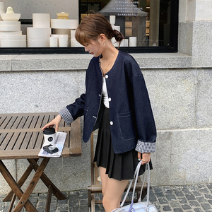 现货 两面穿短外套宽松休闲气质 2C206-L15-P135-K188图片