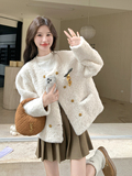 新品现货皮毛一体外套2C087-9283-P199-K279，女装短外套，2C087