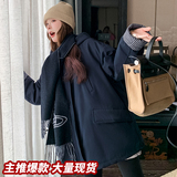 大货已出主推中长款羽绒服羽绒内胆工装派克服2C086-2513P245K368，女装羽绒服，2C086