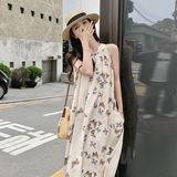 【新款现货】qiao好看的挂脖连衣裙088-6625p105k158，女装连衣裙，2C088