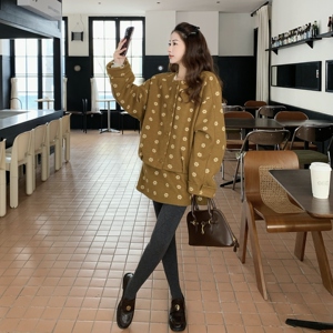 春季新品【已出货】印花针织套装 p195 k308图片