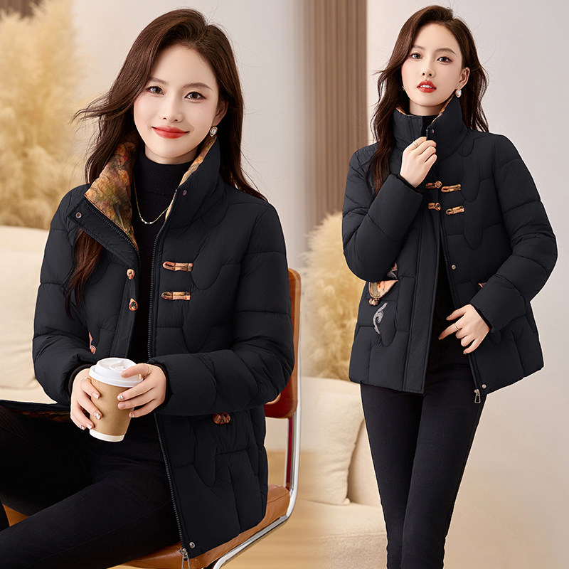 中式古典风棉服现货,女装棉衣/棉服,锦绣伊人