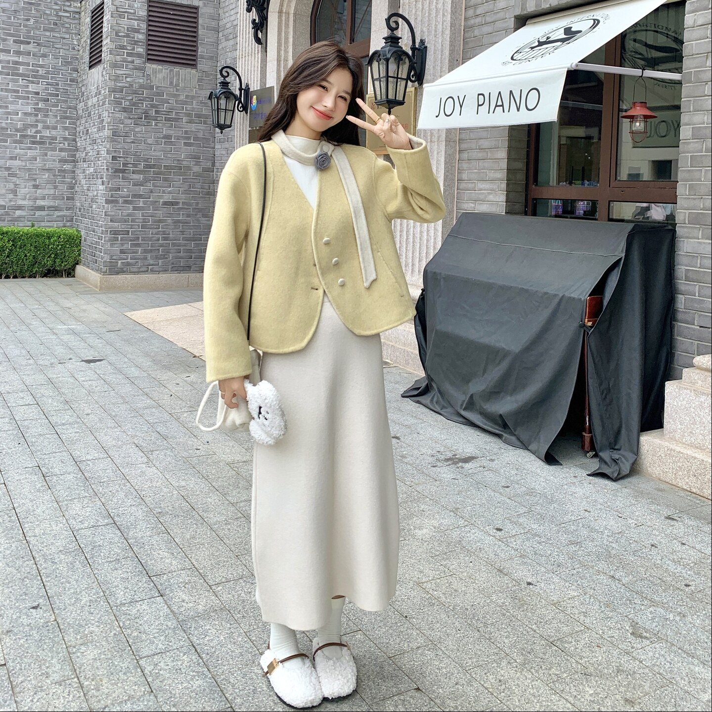 双面羊绒大衣女2026冬季新款小个子呢大衣2C227/3318/P245K318,女装毛呢外套,2C227