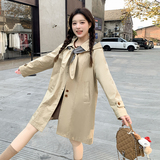 2025早春兔耳朵时尚减龄风衣2C291-F6811-P185-K269，女装风衣，2C291