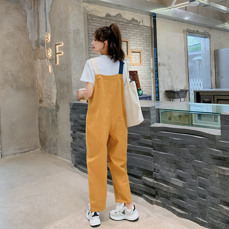 多巴胺穿搭奶fufu背带裤女夏2025超火日系洋气减龄连体裤,女装连衣裙,2C050