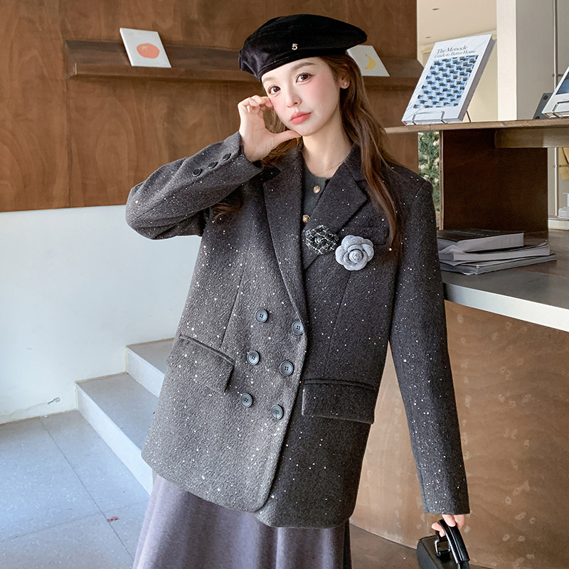 冬季新标90绒羽绒内搭大衣2C098-8651P225K328,女装毛呢外套,2C098