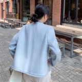 【现货】小香风双面尼外套D203P205K288，女装毛呢外套，2D008