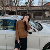 24春现货高品质皮衣外套，女装皮衣，1C078