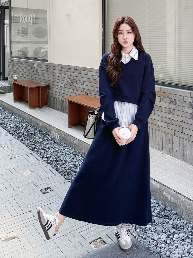 【现货】减龄随性卫衣套装三件套2C212-G163-P185-K278,女装套装/套裙,2C212