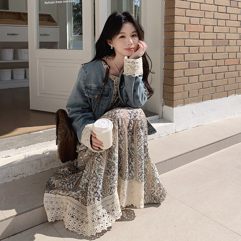 牛仔套装可拆卖G68-套装P300-K378牛仔P165-K198裙子P145-K198,女装套装/套裙,2C212