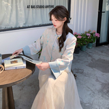 大量现货主推新中式风外套气质款2D044-715-P165-K248，女装短外套，2D044