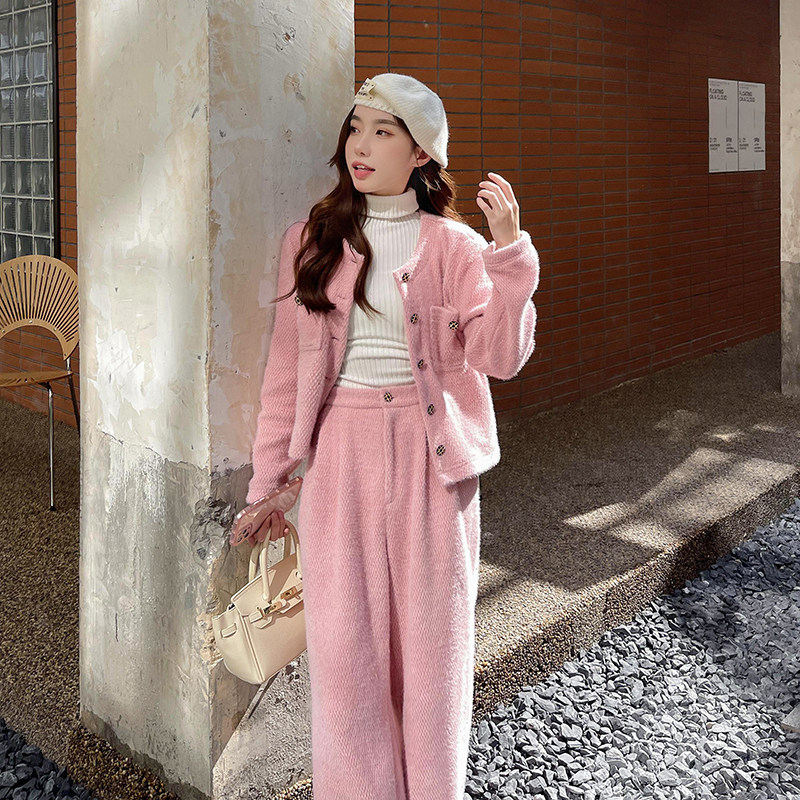 【现货】2025秋季新款加厚小香风套装8565-P145-K218,女装套装/套裙,2C120
