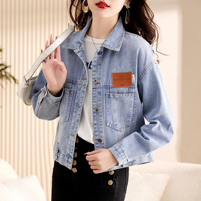 长袖2025年春季通勤女装修身型单排外套,女装毛呢外套,新感觉