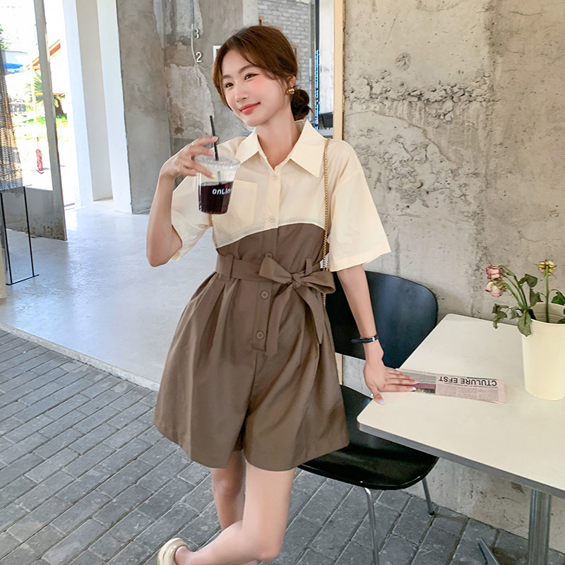 现货2025夏季韩版时尚连体裤2C066-2387-P120-K168,女装连体裤,2C066