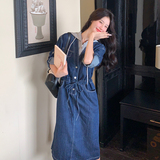 【现货】牛仔连衣裙女2025春季新款女装裙子2C227/2502/P160K228，女装连衣裙，2C227