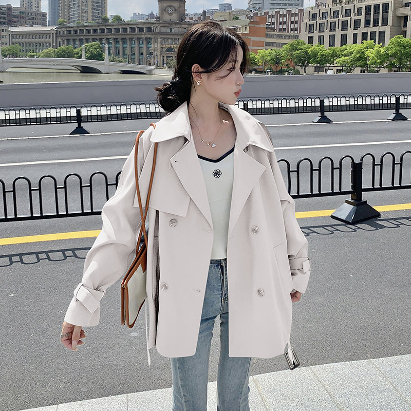 大货已出！！！韩系中长款风衣外套2C127-8838-P140-K198,女装风衣,2C127