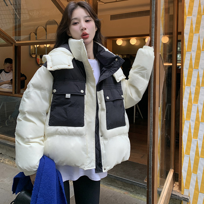 现货加色撞色羽绒服2C195-9198-P265控398,女装羽绒服,2C196