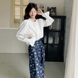 【大货已出】新款仙女风衬衫牛仔裤套装2C131-658-P165K238，女装套装/套裙，2C131