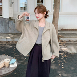 新品现货70毛燕麦色双面呢大衣配包包2C139-802-P240-K348，女装羊绒大衣，2C139