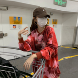 2026年秋款韩版扎染定制卫衣女2C066-2331-P115-K168，女装卫衣/绒衫，2C066