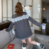 时尚西装蕾丝拼接外套2C098-8511P145K208，女装短外套，2C098
