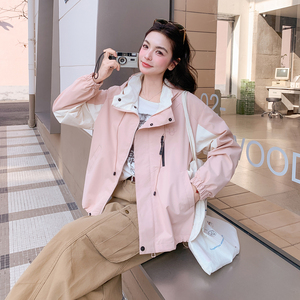 现货！现货！休闲外套女2026春秋新款韩系学院风减龄小个子上衣图片
