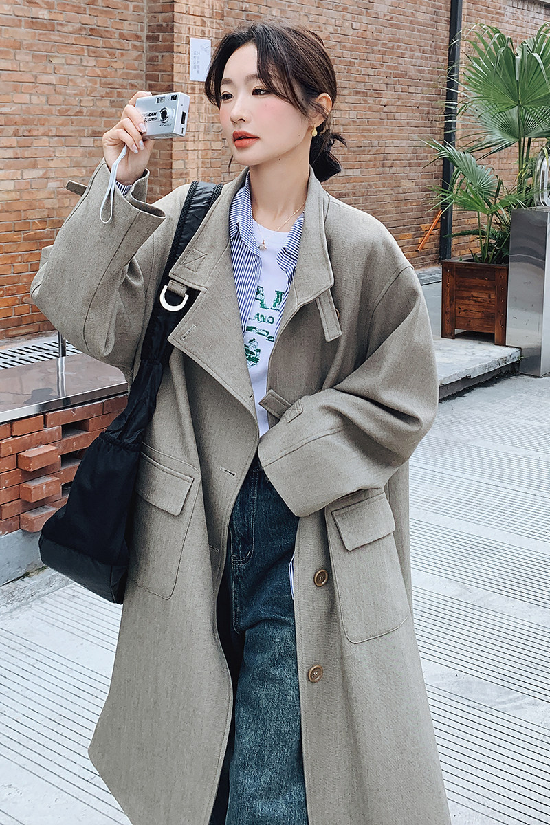 现货风衣女款2025新款高级感超好看外套2C206-L08-P175-K238,女装风衣,2C206