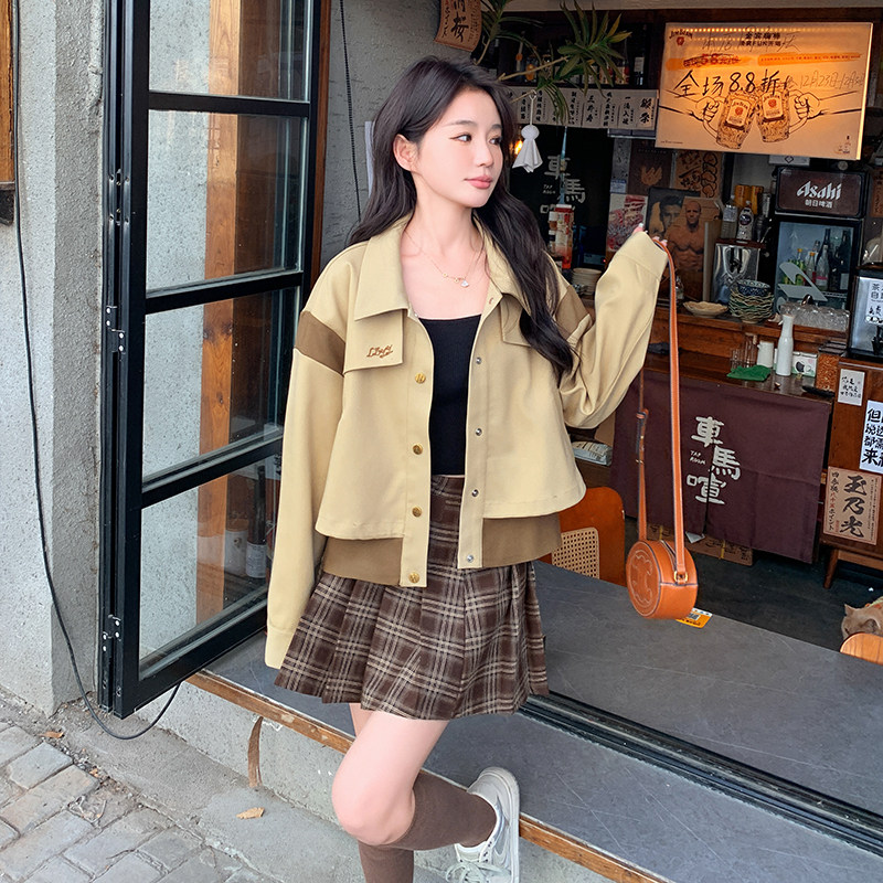 【上架就能卖】现货24年春装新款外套2C353--8616--p150--k228,女装短外套,2C353