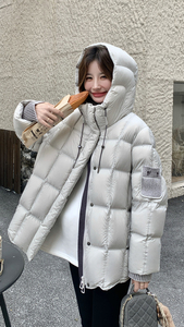 新款  拼接撞色休闲羽绒服外套5806-P315-K468图片