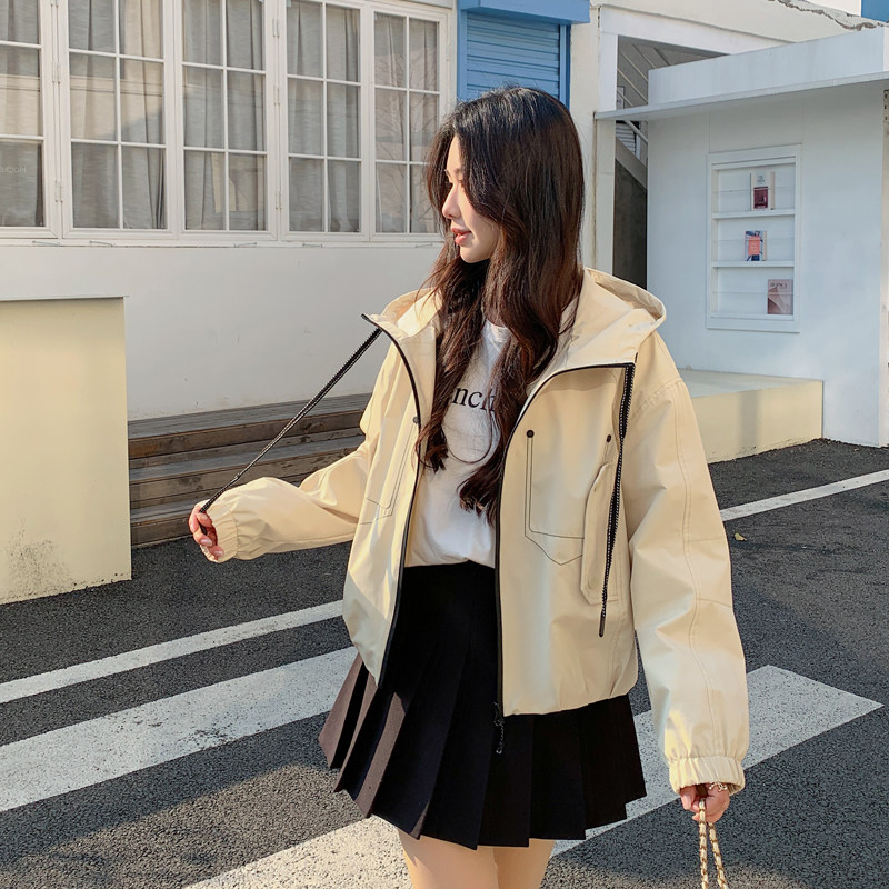 档口现货2025春装新款女装韩版风衣外套372-p130-k188,女装风衣,2C266