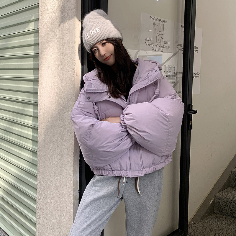 【引流款】现货新标90绒小个子紫色羽绒服P255K345,女装羽绒服,2C262