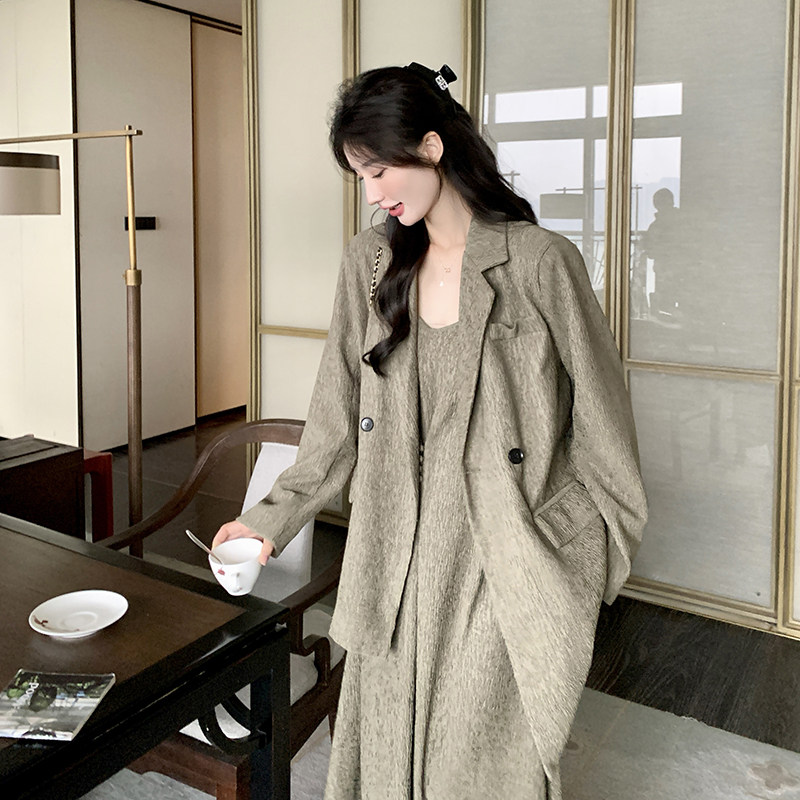 【新款】气质高级感西装两件套C161-6803-P150-K208,女装西装,2C161